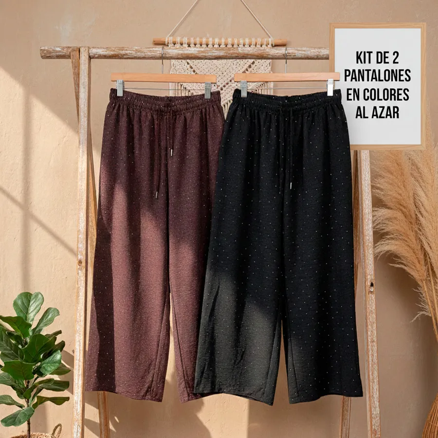 AD2523 KIT DE 2 PANTALONES 8897